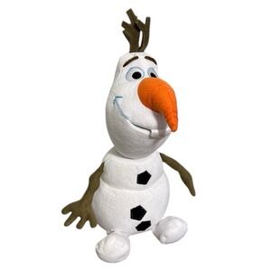 Disney Store Frozen OLAF 14" Plush Toy Snowman Genuine Original Authentic‎
